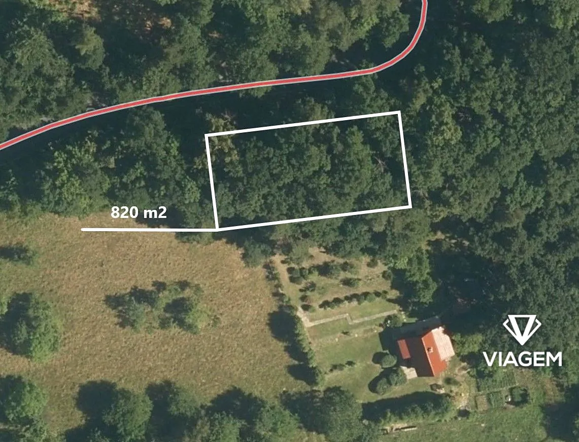 Prodej lesa 820 m²